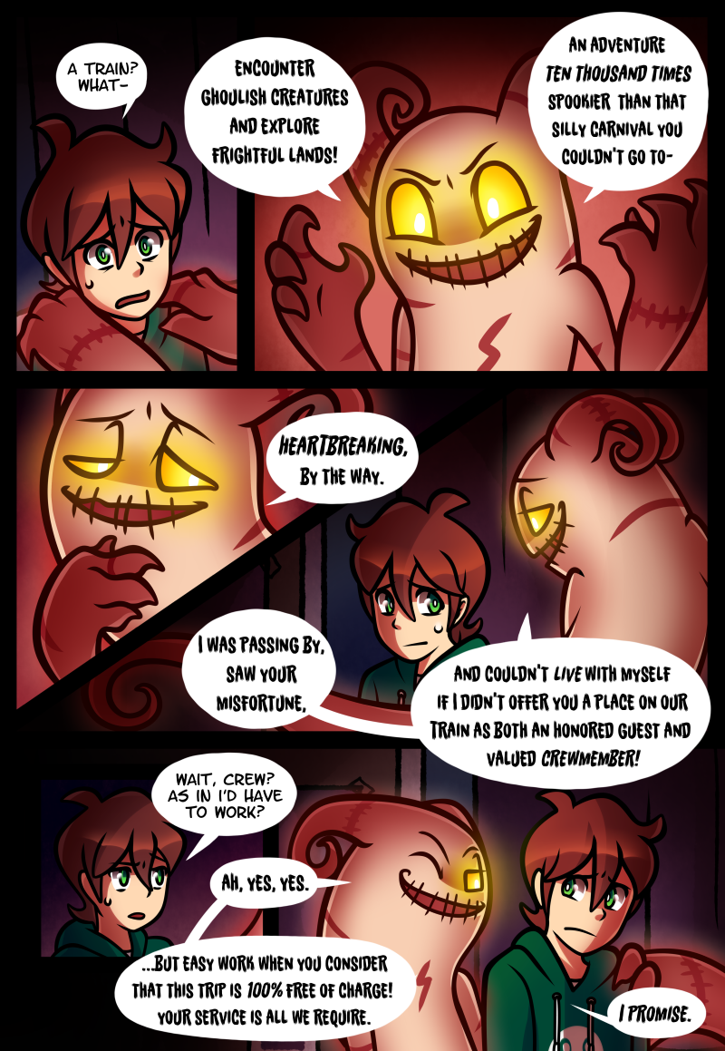 GhostBound Comic