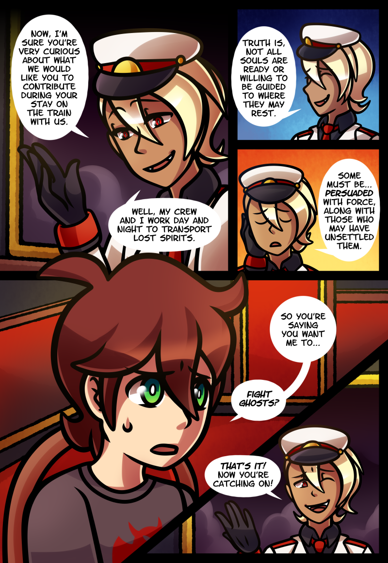 GhostBound Comic