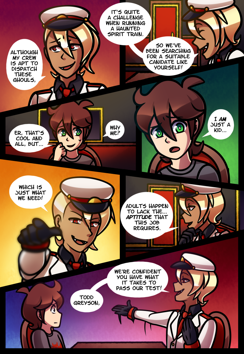 GhostBound Comic